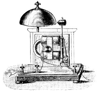 PSM V18 D069 Alarm bell mechanism. Free illustration for personal and commercial use.