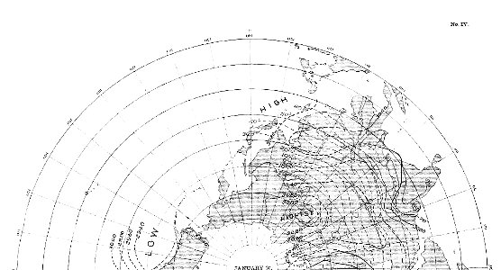 PSM V16 D456 Weather map eastern hemisphere 50 to 130 longitude