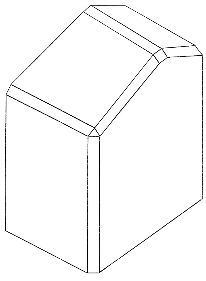 PSM V21 D366 Crystal of native borax from borax lake