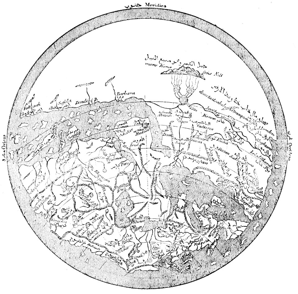 PSM V16 D515 Edrisi map 1154 ad