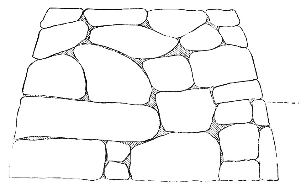 PSM V16 D630 Arrangement of stones in dolmen chamber sidewall