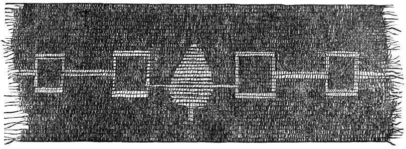 PSM V28 D311 Wampum belt commemorating the iroquois confederacy
