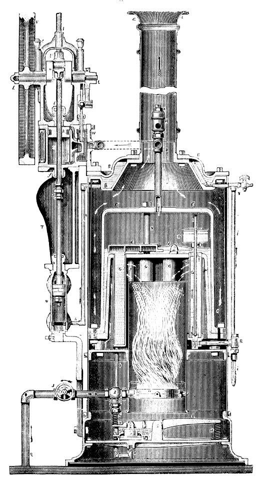 PSM V18 D338 Steam driven household pump