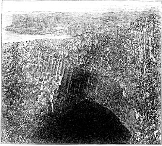 PSM V22 D246 Arched entrance of cormorants cave