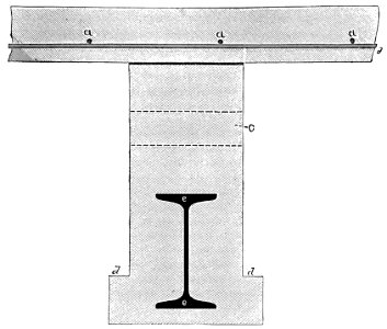 PSM V23 D635 Reinforced concrete beam supporting floor