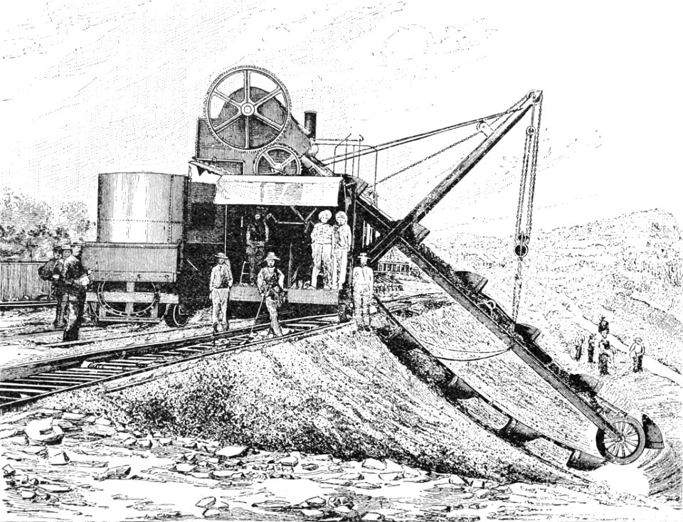 PSM V32 D166 French excavator