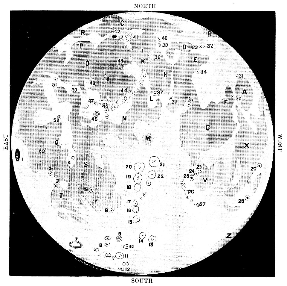 PSM V31 D497 Map of the moon