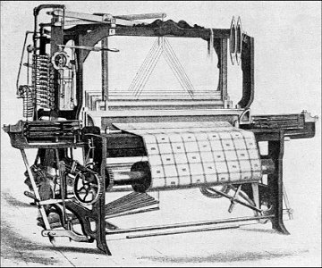 PSM V39 D323 Crompton fancy narrow loom of 1855. Free illustration for personal and commercial use.