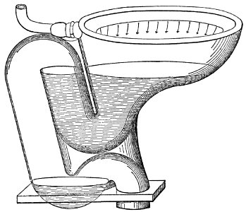 PSM V33 D319 Siphon water closet with deep water seal