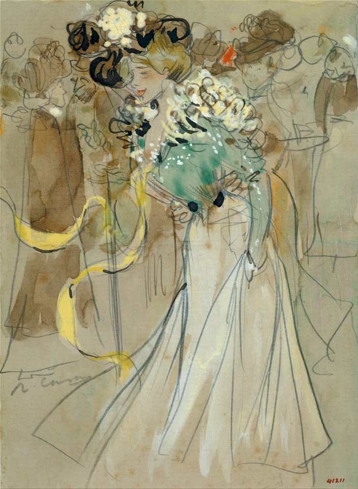 Ramon Casas - Celebrations in Toulon - Google Art Project