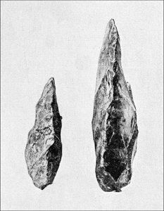 PSM V39 D331 Paleolithic tools from Newcomerstown and Amiens