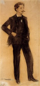 Ramon Casas - MNAC- Enric Granados- 027628-D 006620