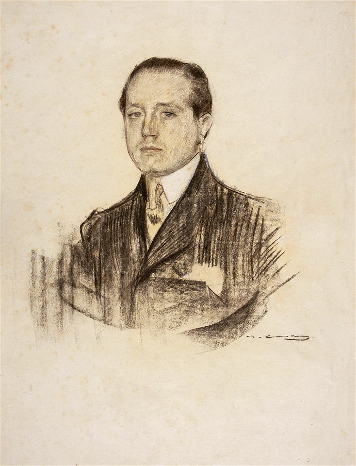 Ramon Casas - MNAC- Azorín- 027587-D 006575