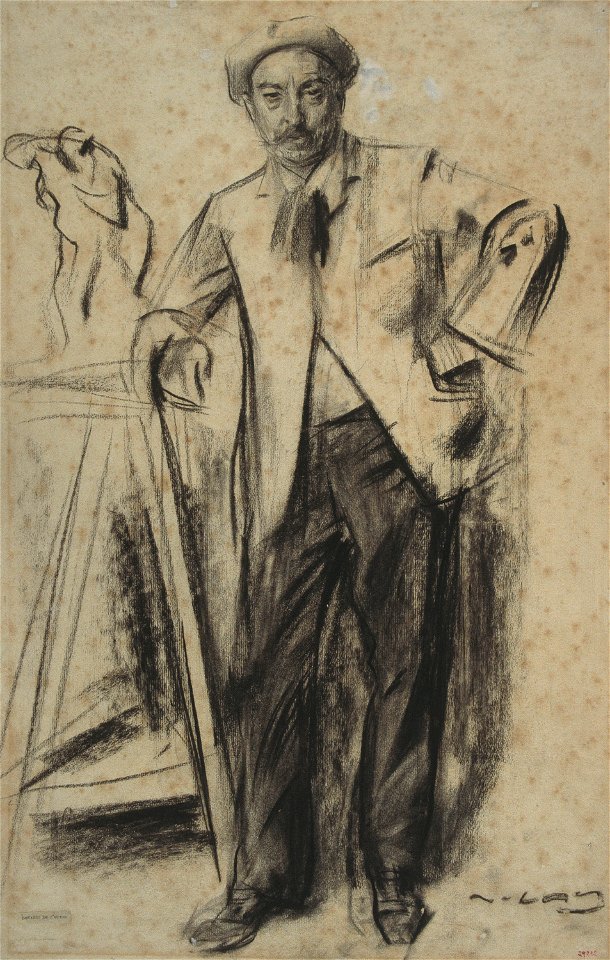Ramon Casas - MNAC- Antonin Mercié- 027262-D 006411