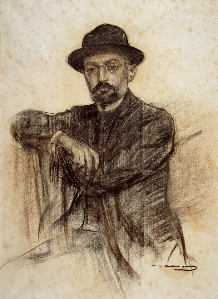 Ramon Casas - MNAC- Miguel de Unamuno- 027584-D 006572