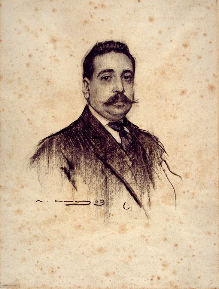 Ramon Casas - MNAC- Amadeu Hurtado- 027594-D 006582