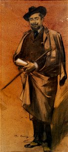 Ramon Casas - MNAC- Pompeu Gener i Babot, dit Peius- 026928-D 006325