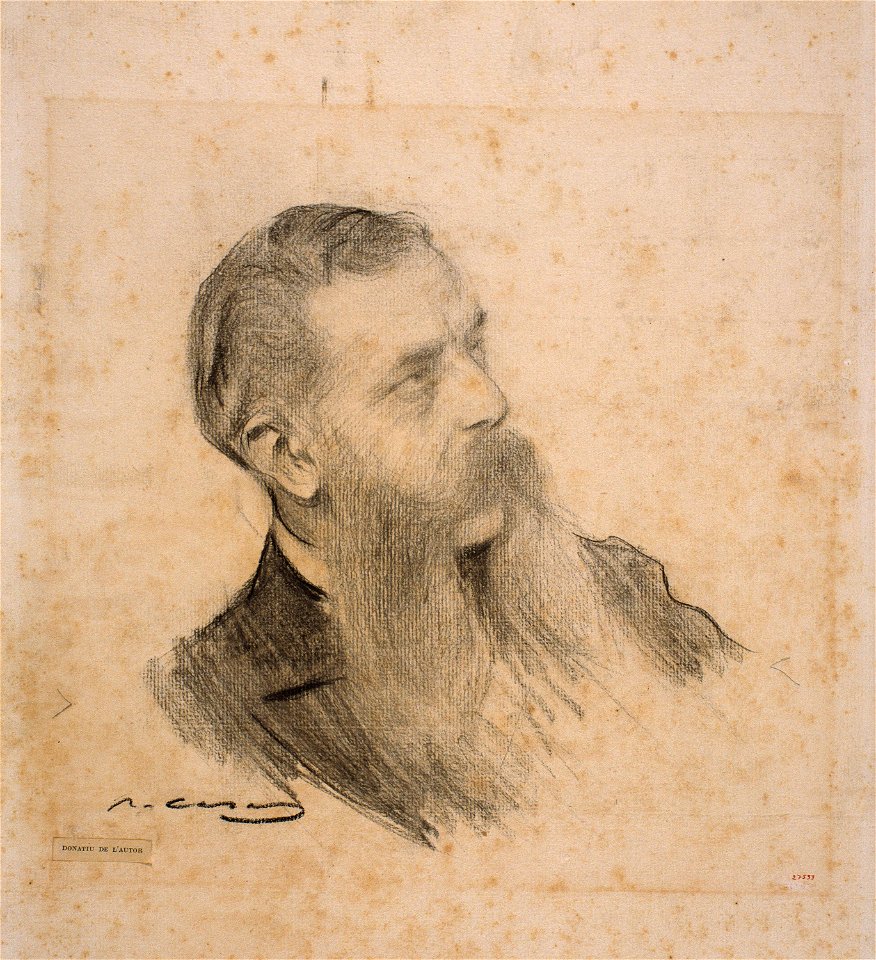 Ramon Casas - MNAC- Guillem de Boladeres- 027533-D 006514