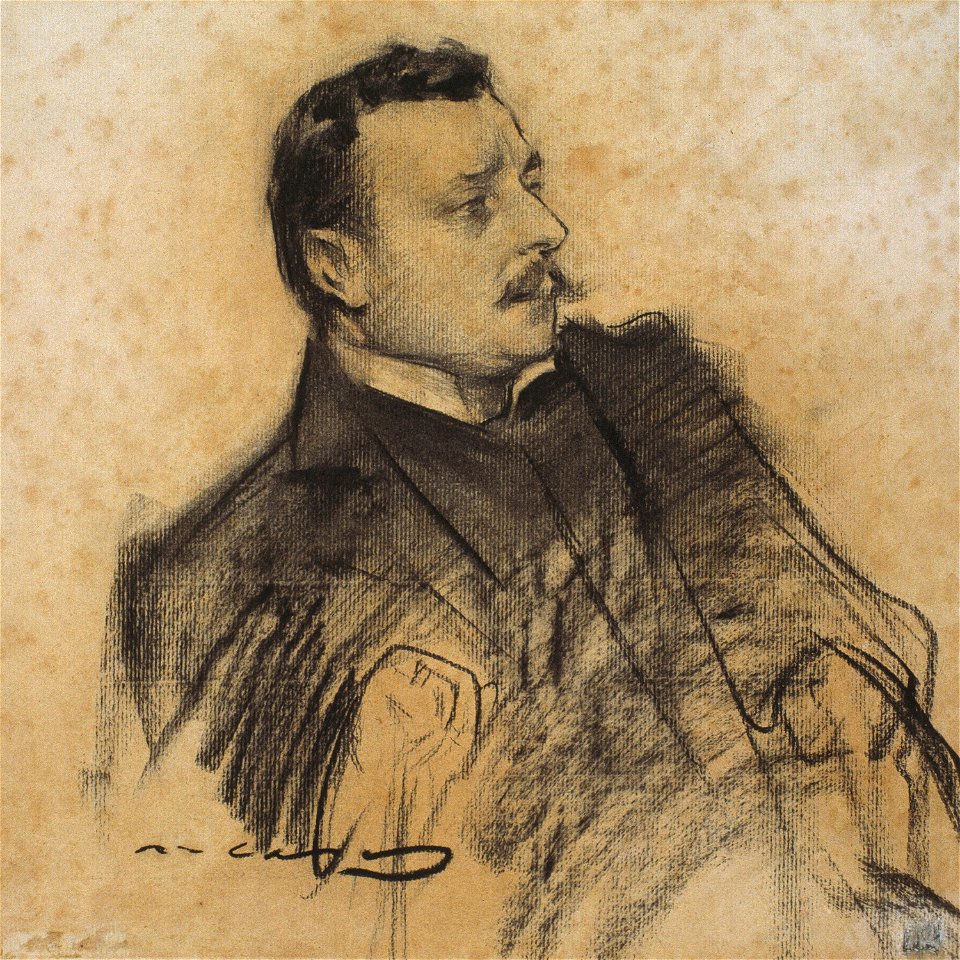 Ramon Casas - MNAC- Ermete Zacconi- 027535-D 006516