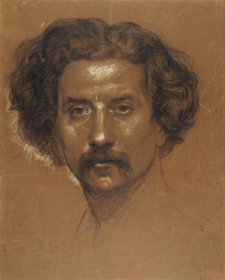 Ramon Martí i Alsina - Self-portrait - Google Art Project