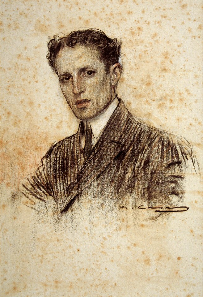 Ramon Casas - MNAC- Felip Rodés- 027593-D 006581