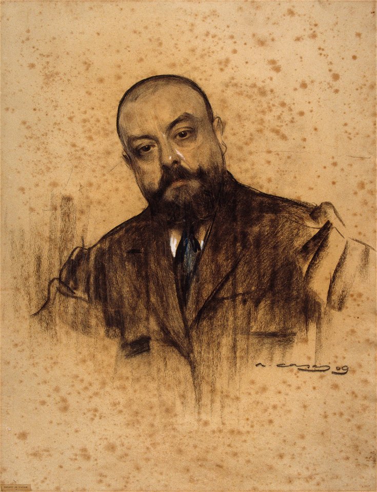 Ramon Casas - MNAC- Miquel dels Sants Oliver- 027605-D 006595