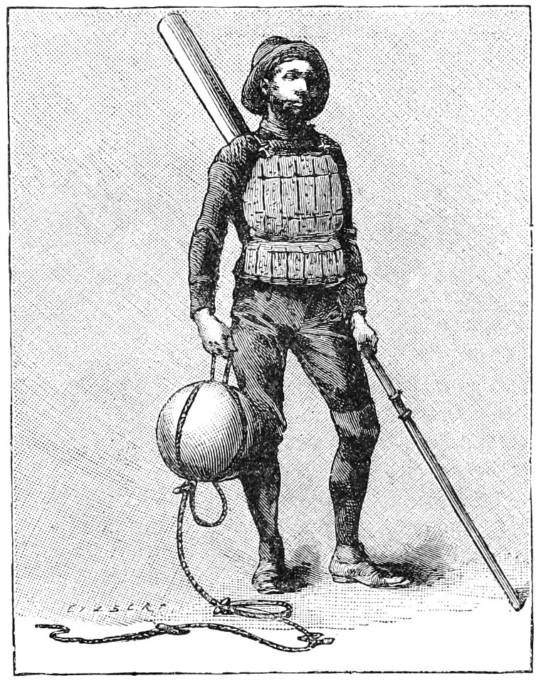 PSM V31 D669 Cork jacket and life buoy