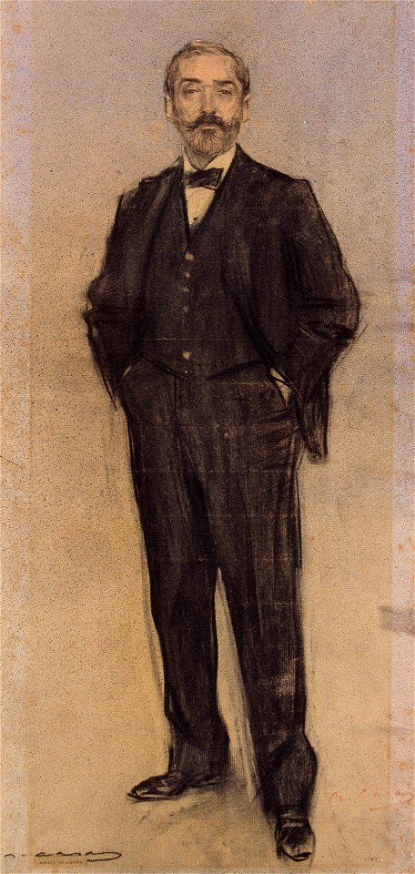 Ramon Casas - MNAC- Emili Fernández, dit Napoleon- 027637-D 006629
