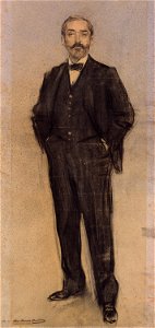 Ramon Casas - MNAC- Emili Fernández, dit Napoleon- 027637-D 006629