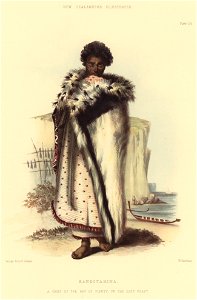 RANGITAKINA, A CHIEF OF THE BAY OF PLENTY, ON THE EAST COAST, The New Zealanders Illustrated, 1847