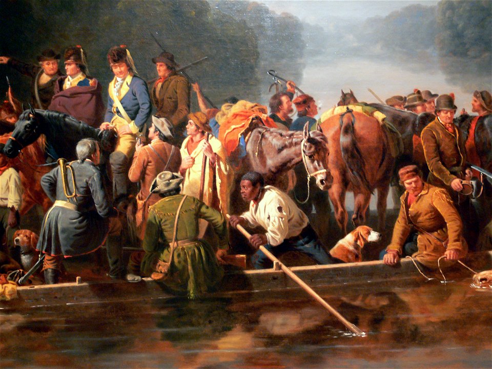 William T Ranney Marion crossing the Pee Dee detail Amon Carter Museum