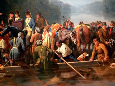 William T Ranney Marion crossing the Pee Dee detail Amon Carter Museum