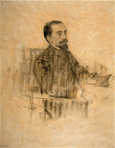 Ramon Casas - MNAC- Joan Maragall- 027609-D 006599
