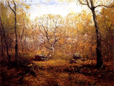 Henry Ward Ranger - The Woodcutters (1890s)