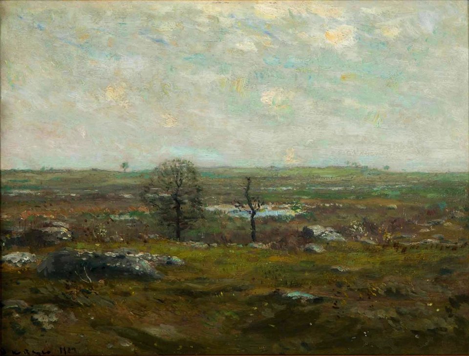 Henry Ward Ranger - A rocky landscape (1907)