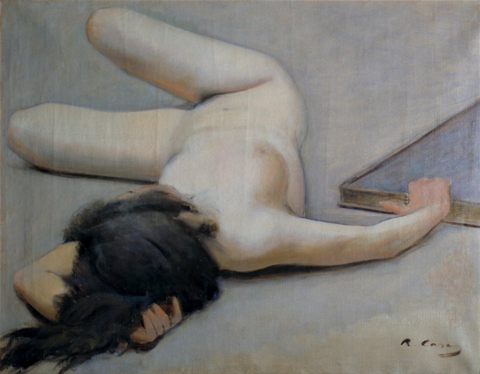 Ramon Casas - Female Nude - Google Art Project
