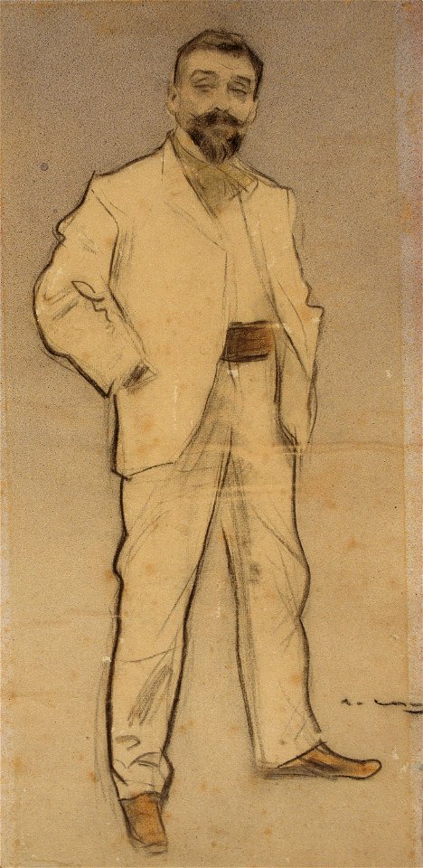 Ramon Casas - MNAC- Josep Cusachs- 027323-D 006482