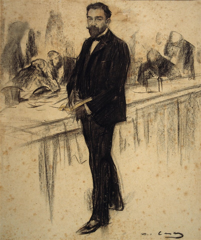 Ramon Casas - MNAC- Agustí Querol- 027255-D 006404