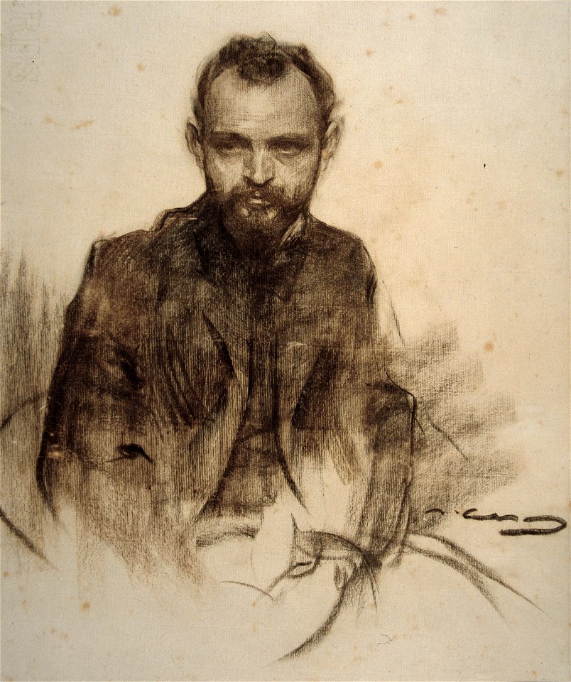 Ramon Casas - MNAC- Josep Clarà- 027251-D 006400