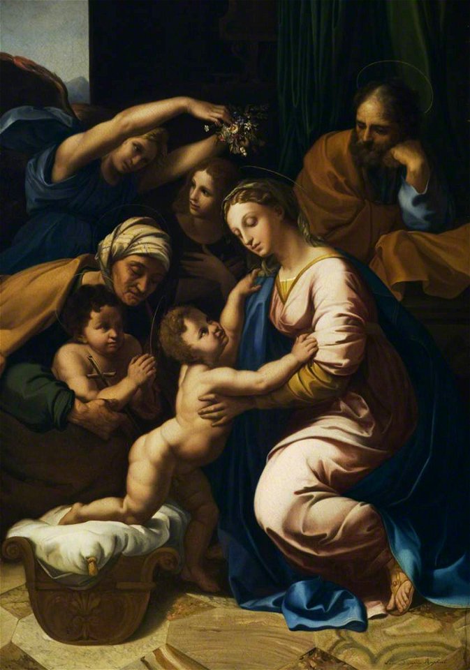 Raphael (1483-1520) (after) - The Holy Family of François I - 1219978 - National Trust