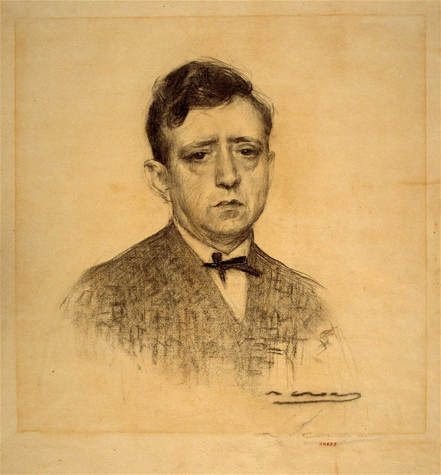 Ramon Casas - MNAC- Ricard Opisso- 014635-D 006041