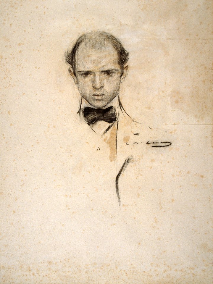 Ramon Casas - MNAC- Pau Casals- 027622-D 006612