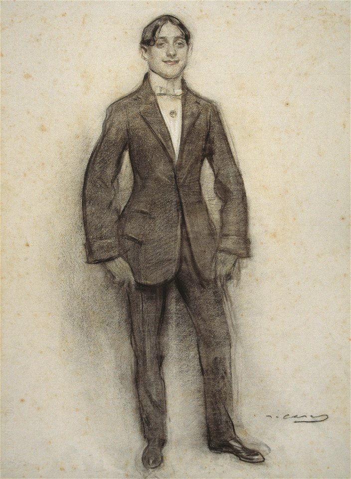 Ramon Casas - MNAC- Ismael Smith- 027260-D 006409