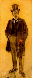 Ramon Casas - MNAC- Pere Coll i Rataflutis- 038958-D 006669