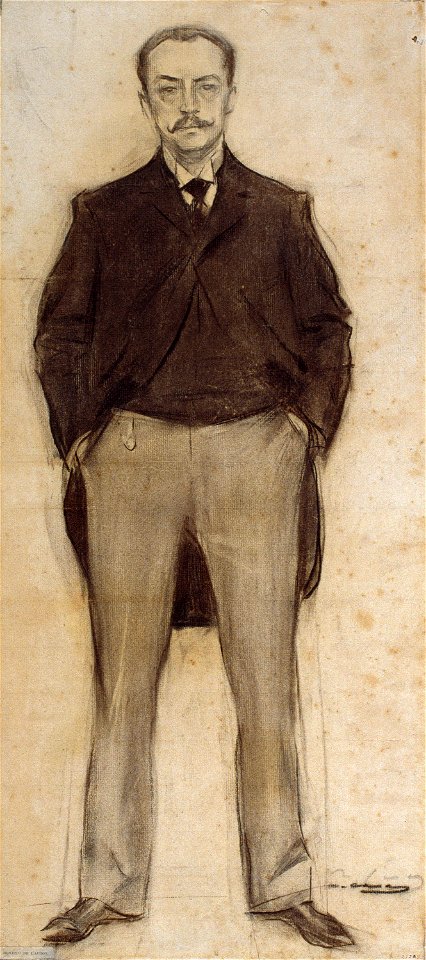 Ramon Casas - MNAC- Ramon Domènec Perés- 027539-D 006522