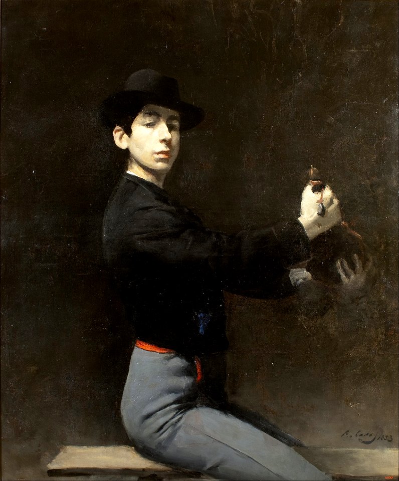 Ramon Casas - Self-portrait - Google Art Project (BQEzzZ6uv77jlw)