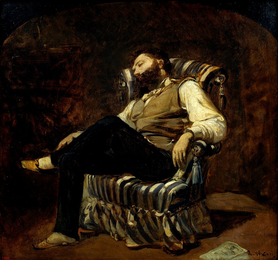 Ramon Martí i Alsina - The Siesta - Google Art Project