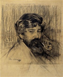 Ramon Casas - MNAC- Santiago Rusiñol- 027334-D 021398