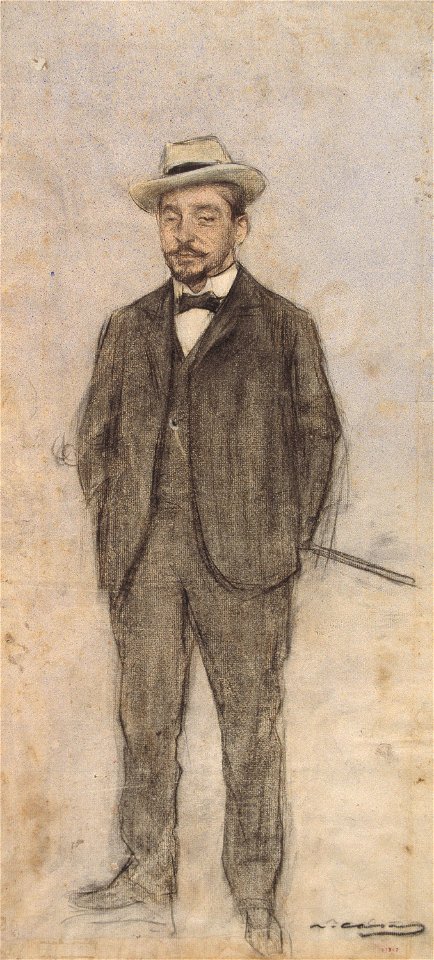 Ramon Casas - MNAC- Manuel Font- 027547-D 006530