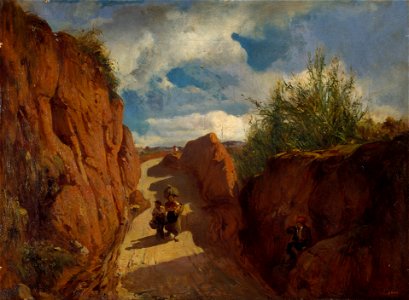 Ramon Martí i Alsina - The Path to Granollers - Google Art Project